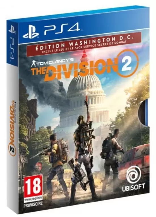 Jeux PS4 - The Division 2 - Edition Washington DC