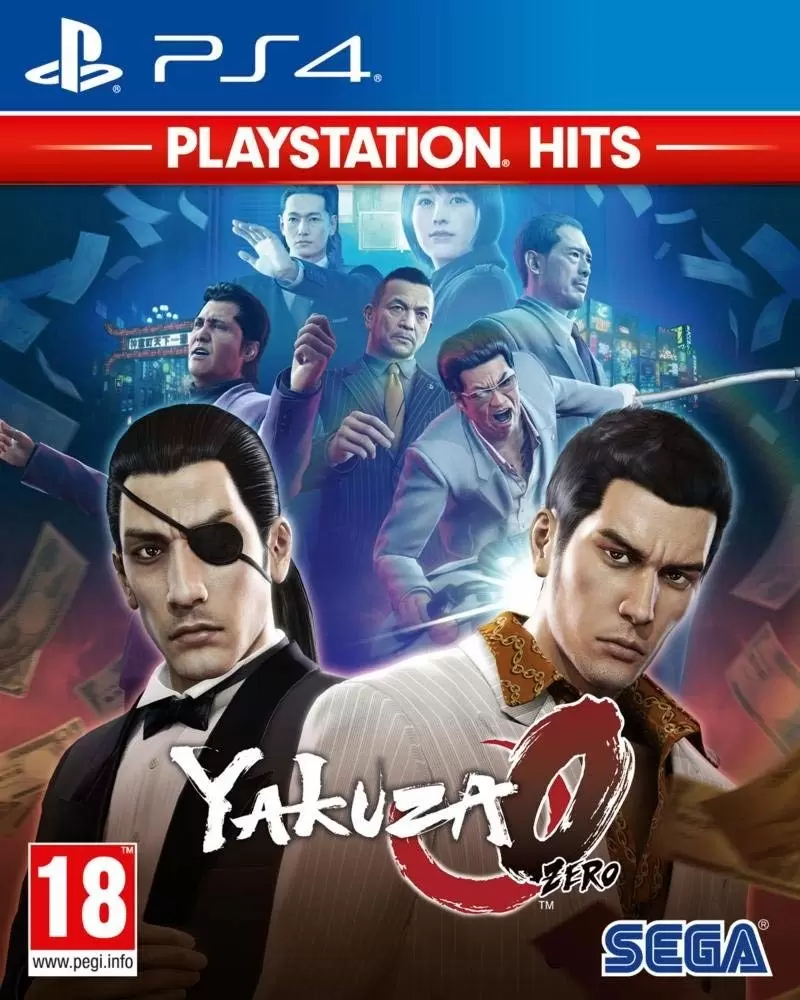 PS4 Games - Yakuza 0 Zero (Playstation hits)