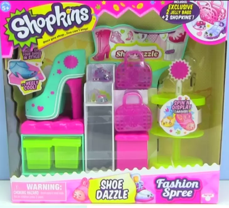 Shoppies, Shoppets, Lil\' Secrets and Mini Pack - Season 3 - Shoe Dazzle