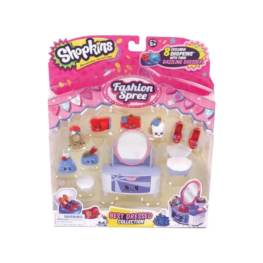 Shoppies, Shoppets, Lil\' Secrets and Mini Pack - Season 3 - Best Dressed Collection