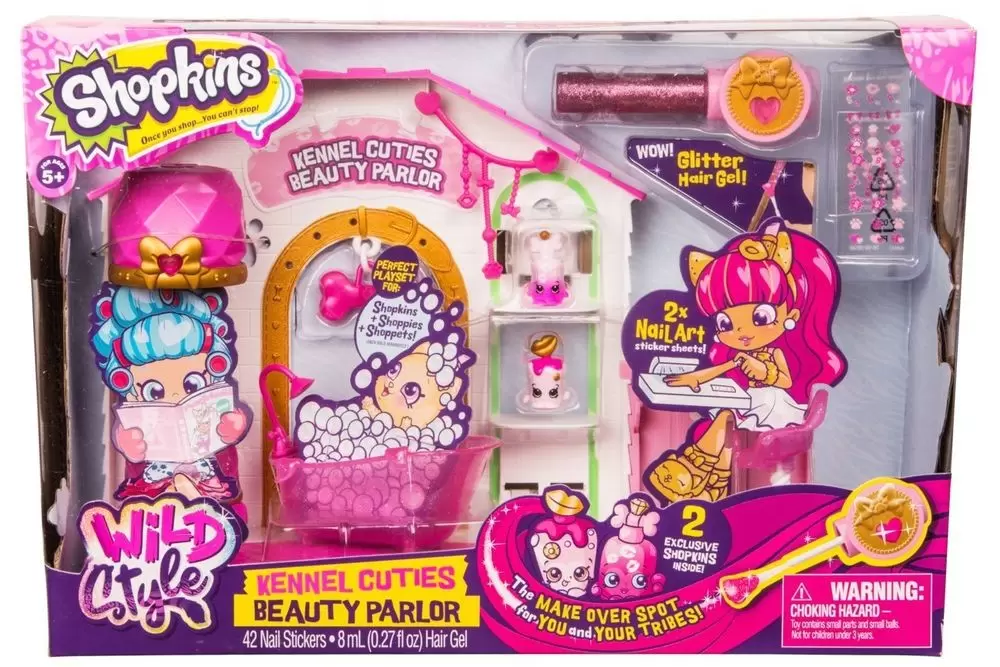 Shopkins Pack - Saison 9 - Kennel Cuties Beauty Parlor