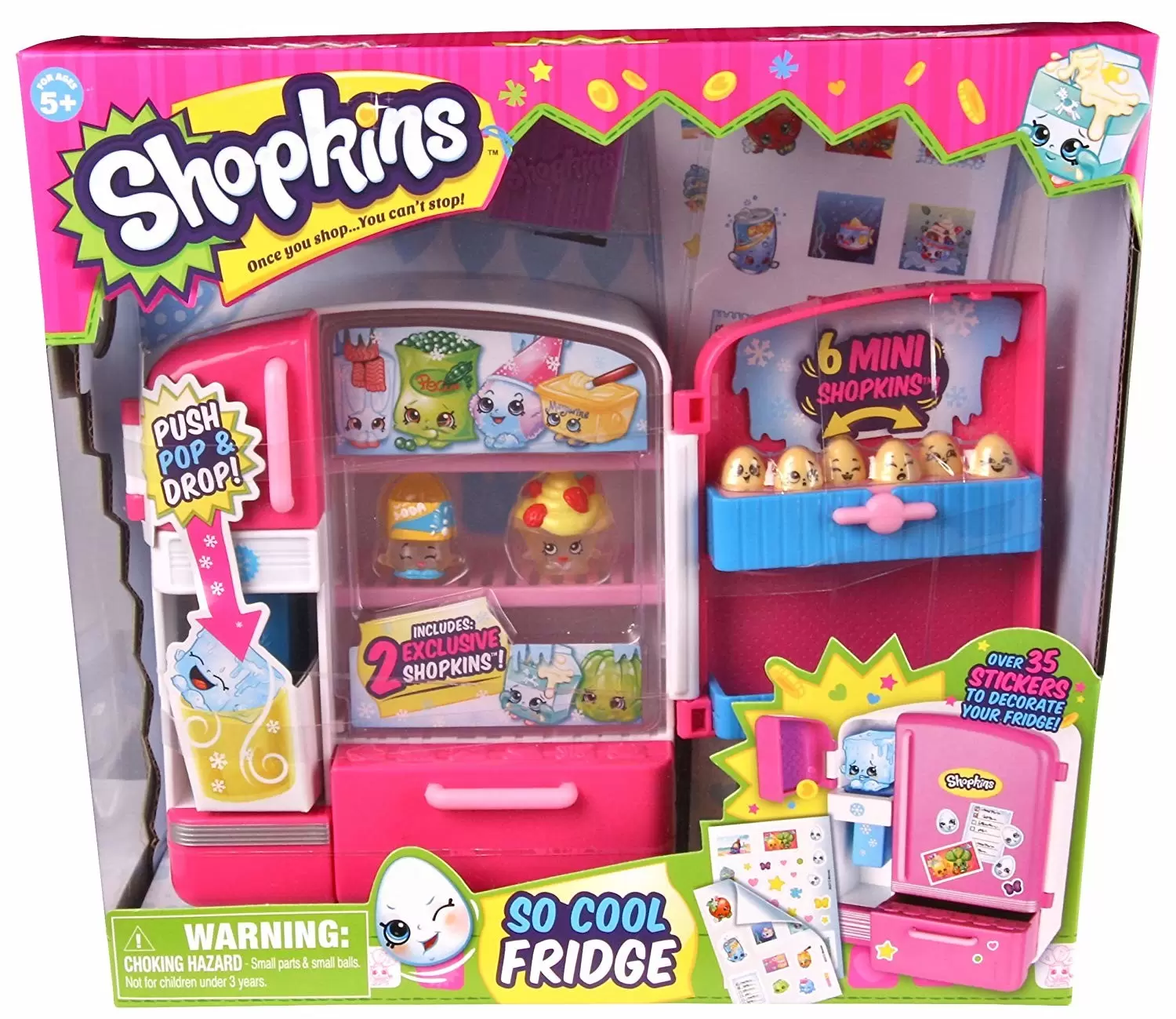 Shoppies, Shoppets, Lil\' Secrets and Mini Pack - Season 2 - So Cool Fridge Playset