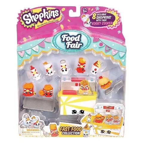  Shopkins S3 3 Pack - Tasty Takeout : Toys & Games