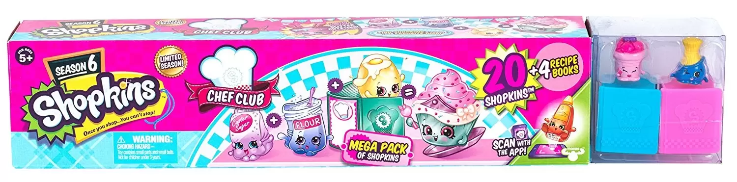 Shopkins Pack - Saison 6 - Mega Pack