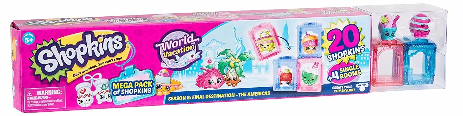 Shoppies, Shoppets, Lil\' Secrets and Mini Pack - Season 8 - Mega Pack Americas