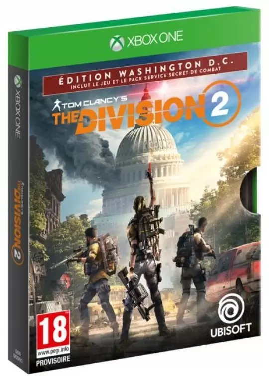 Jeux XBOX One - The Division 2 - Edition Washington DC