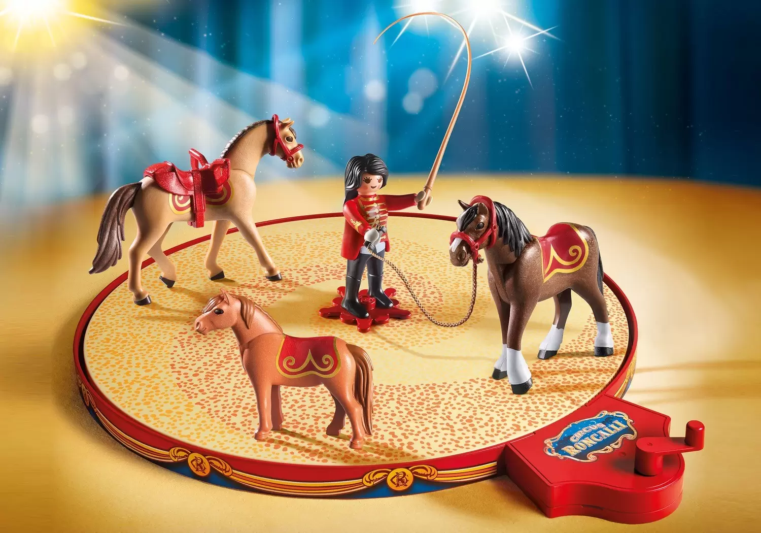 Playmobil Circus - Dressage de chevaux cirque Roncalli