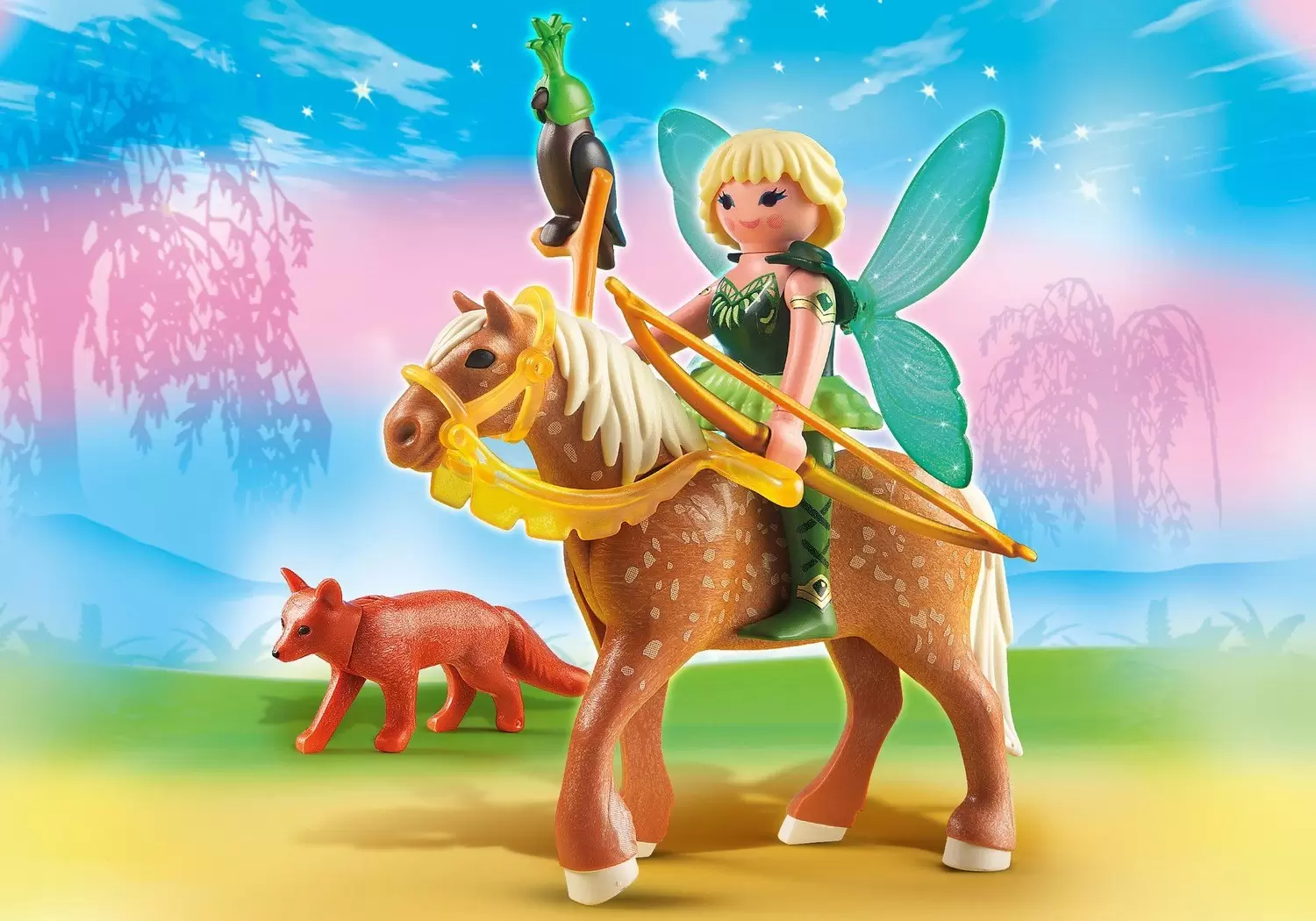 Playmobil Fairies - Forest Fairy Diana with Horse
