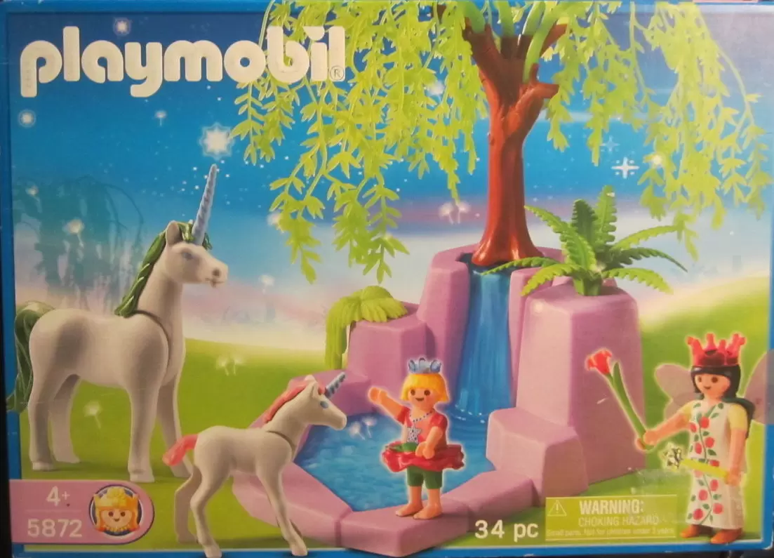 Playmobil Fées - Licornes et Fées sous un arbre