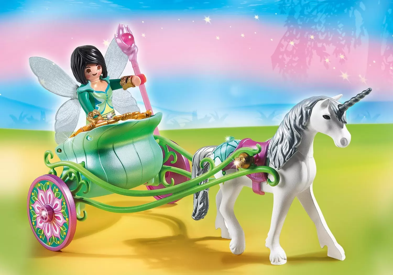 Playmobil Fairies - Fairy Carriage with Unicorn