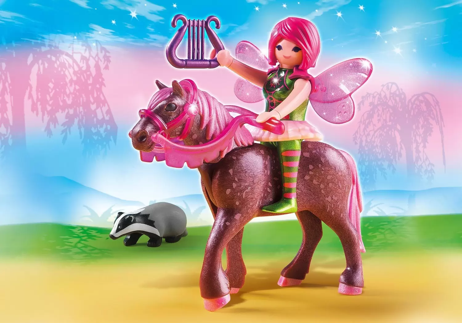 Playmobil Fées - Fée Surya avec cheval Rubis