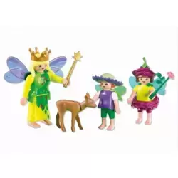 Fairies with Fawn