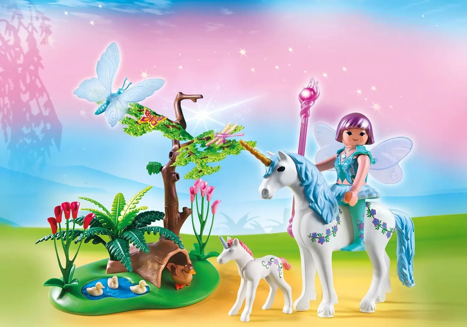 Playmobil Fairies - Aquarella Fairy with unicorns