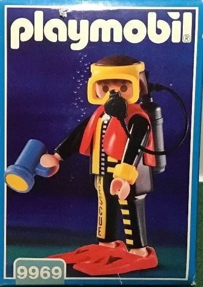 Playmobil Monde sous-marin - Plongeur avec torche