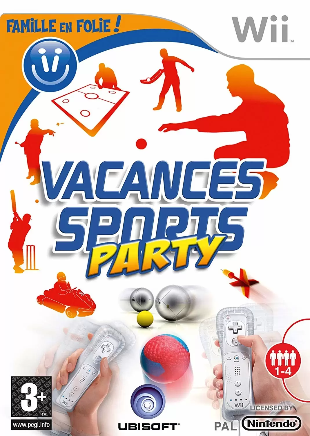Jeux Nintendo Wii - Vacances, Sports Party (Famille en folie!)