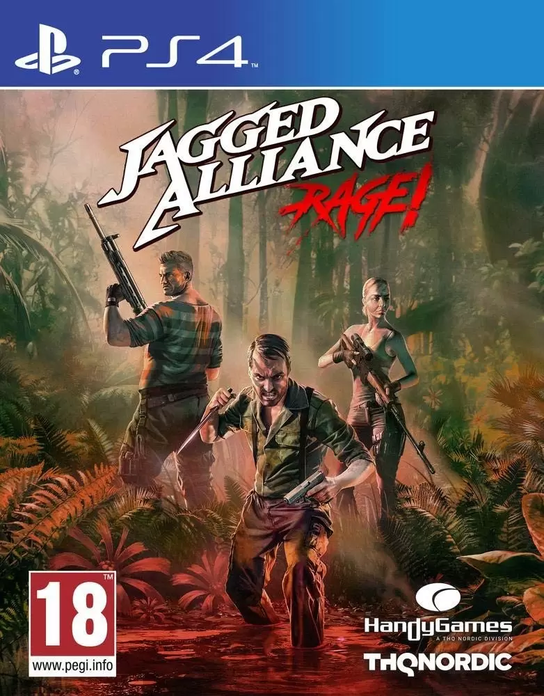 Jeux PS4 - Jagged Alliance Rage
