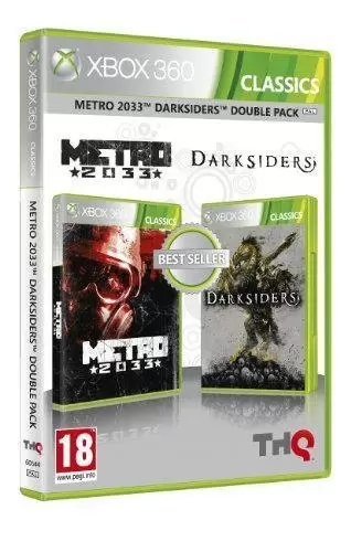 Jeux XBOX 360 - Double Pack Darksiders + Metro