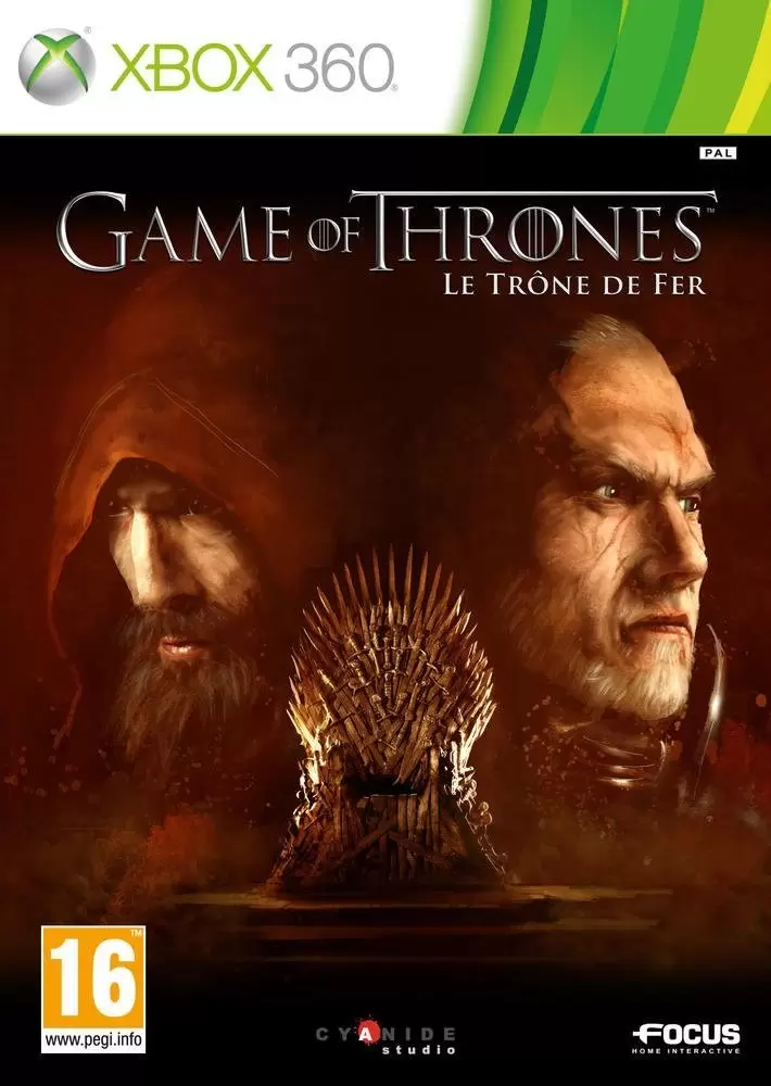 Jeux XBOX 360 - Game Of Thrones : Le Trône De Fer