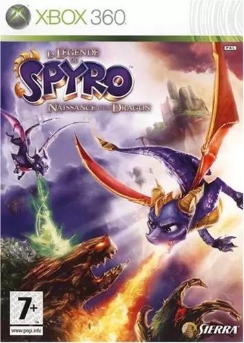Jeux XBOX 360 - La Légende de Spyro : Naissance d\'un Dragon