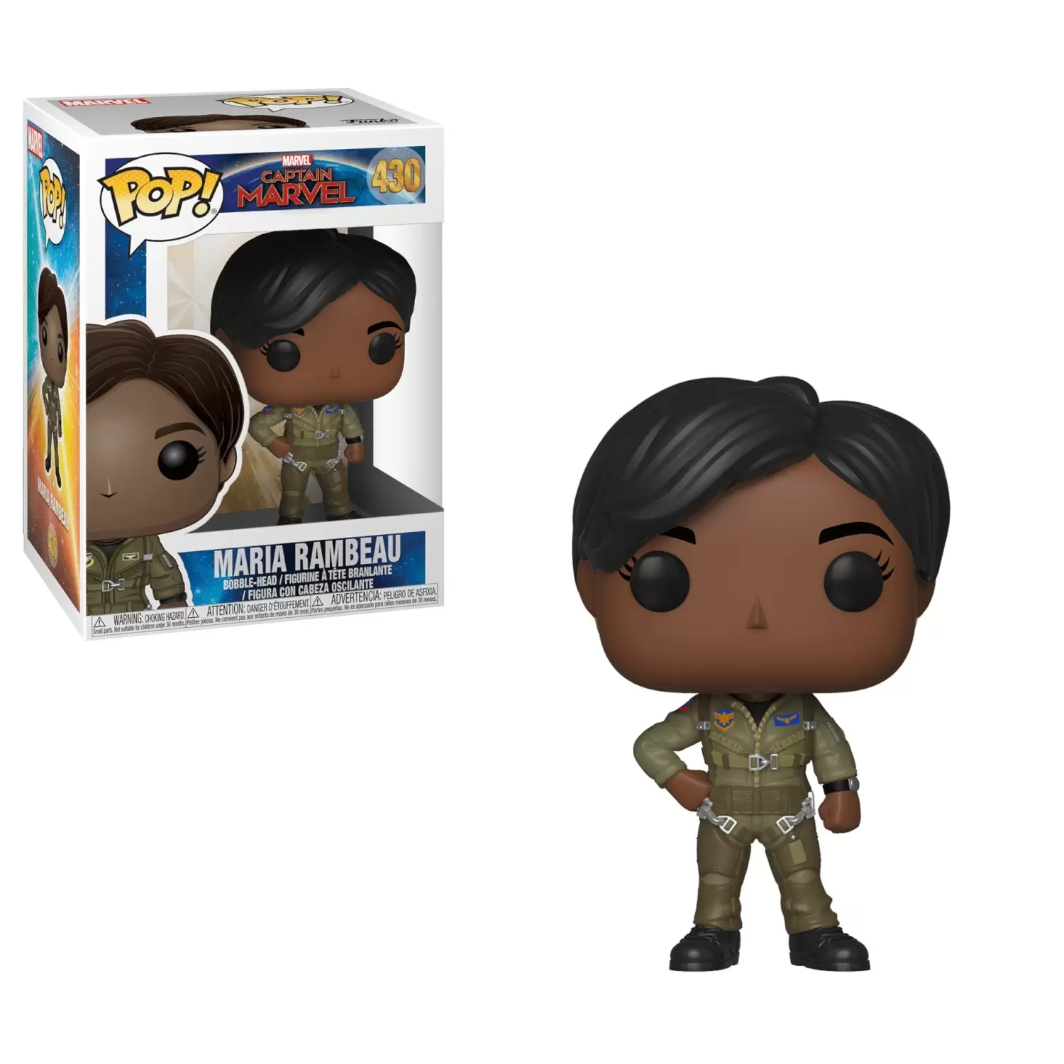 POP! MARVEL - Captain Marvel - Maria Rambeau