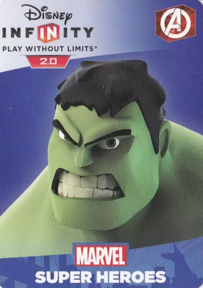 Disney Infinity 2.0 cards - Hulk