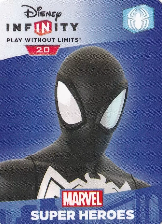 Cartes Disney Infinity 2.0 - Spiderman noir
