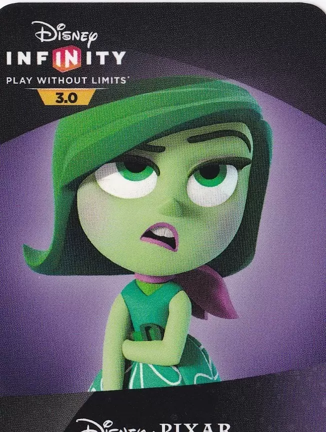 Cartes Disney infinity 3.0 - Disgust