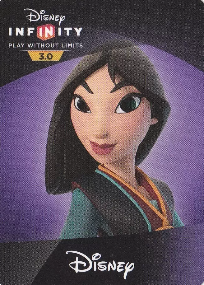 Cartes Disney infinity 3.0 - Mulan
