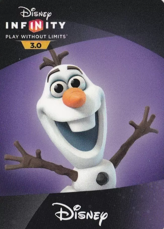 Cartes Disney infinity 3.0 - Olaf