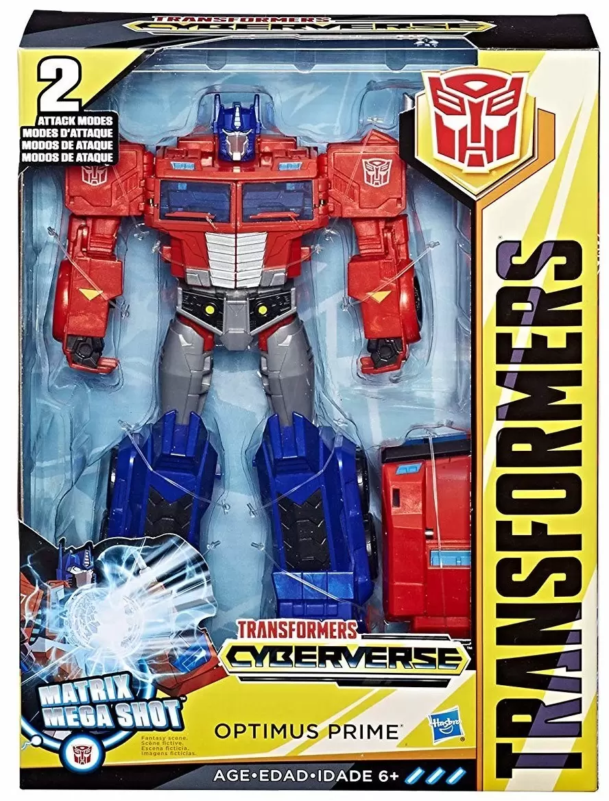 Transformers Cyberverse - Optimus Prime - Matrix Mega Shot