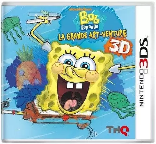 Jeux Nintendo 2DS / 3DS - Bob l\'Eponge : La grande art\'venture