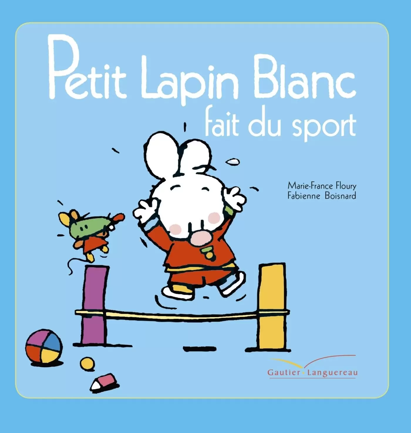 Petit Lapin Blanc - Petit Lapin Blanc fait du sport
