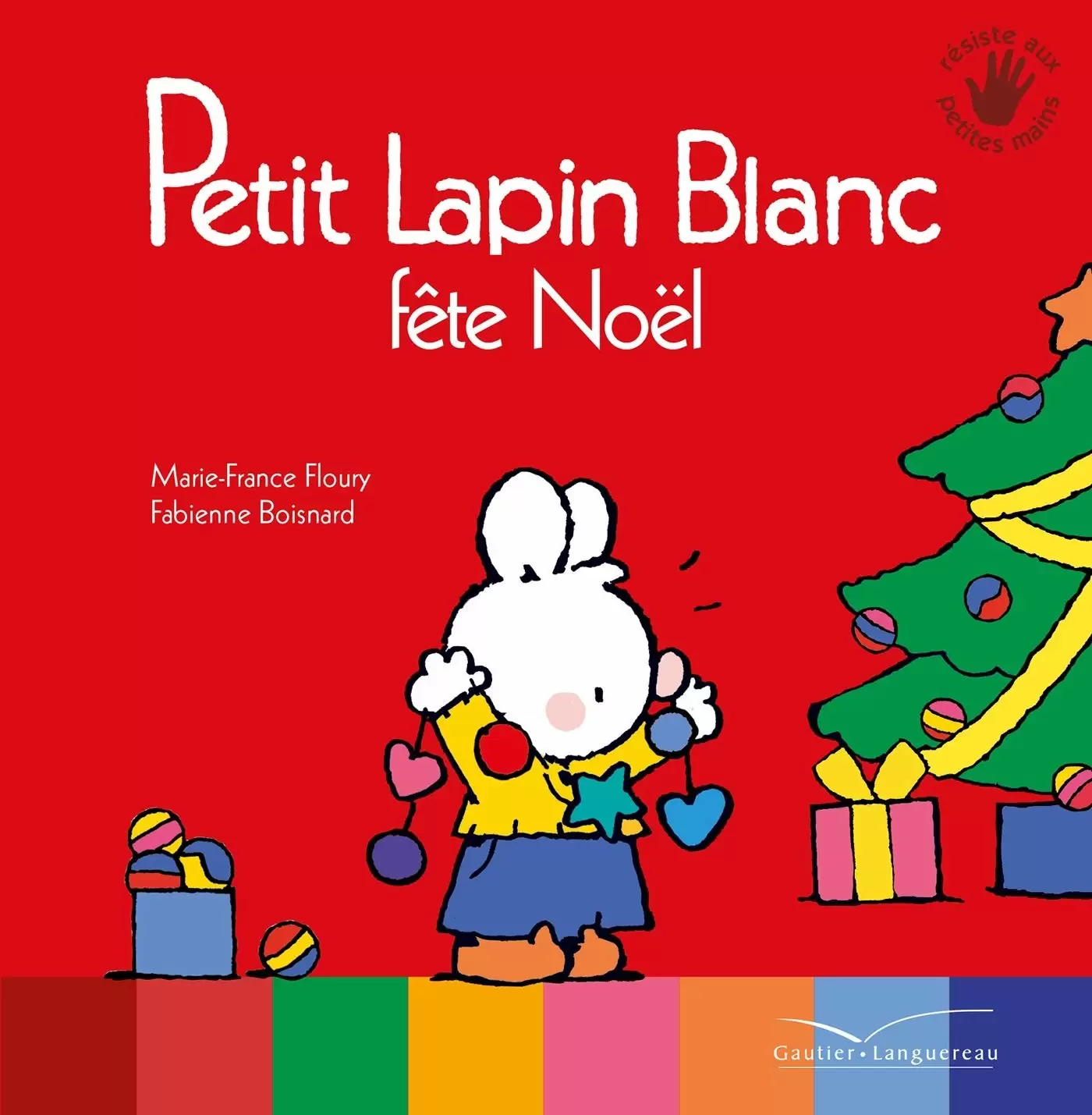 Petit Lapin Blanc - Petit Lapin Blanc fête Noël