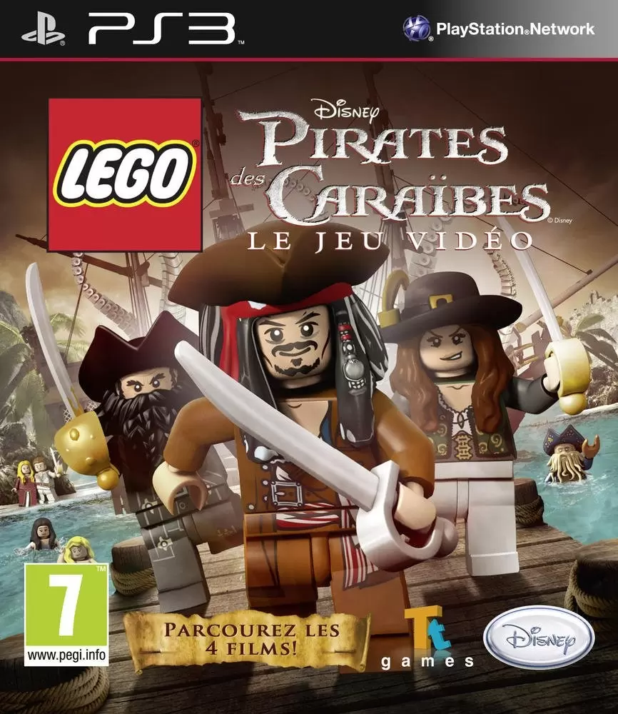 PS3 Games - LEGO Pirates Des Caraïbes : Le Jeu Vidéo