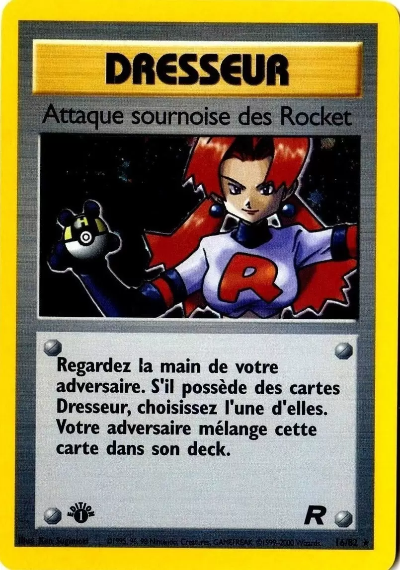 Team Rocket - Attaque sournoise des Rocket édition 1