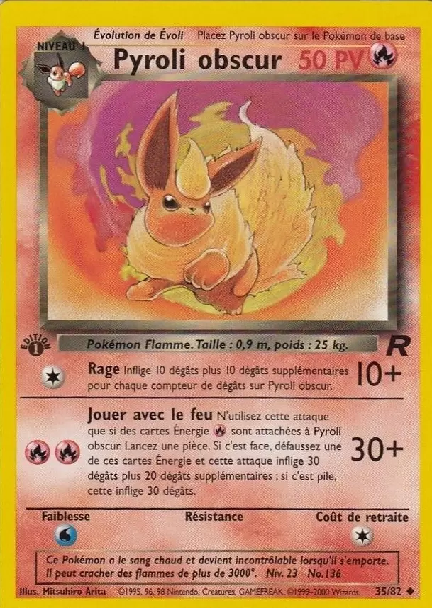 Team Rocket - Pyroli obscur édition 1