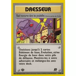 Raid nocturne dans les poubelles édition 1