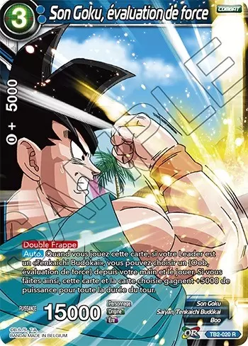 World Martial Arts Tournament [TB2] - Son Goku, évaluation de force