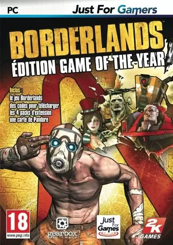 Jeux PC - Borderlands Editions Game Of The Year
