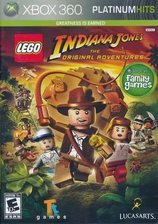 Jeux XBOX 360 - Lego Indiana Jones Platinum Hits