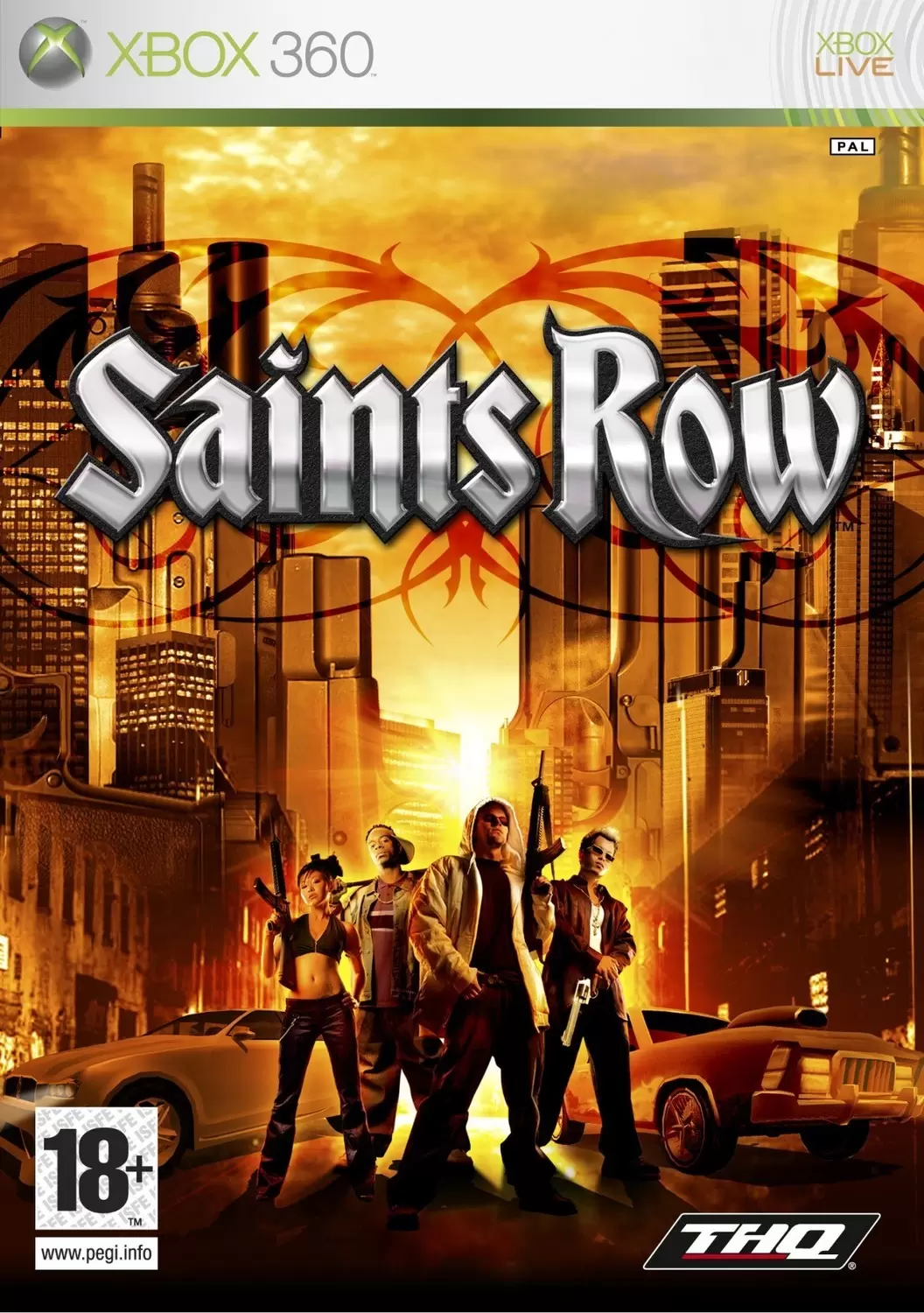 Jeux XBOX 360 - Saints Row steelbook