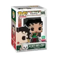 Betty Boop - Elf Betty Boop & Pudgy