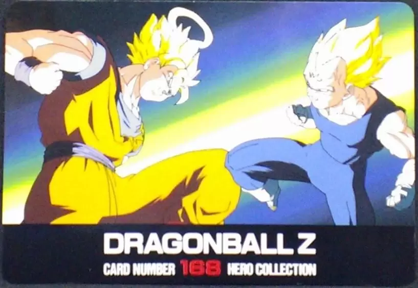 Dragon Ball Z Hero Collection Series Part 2 - Card number 168