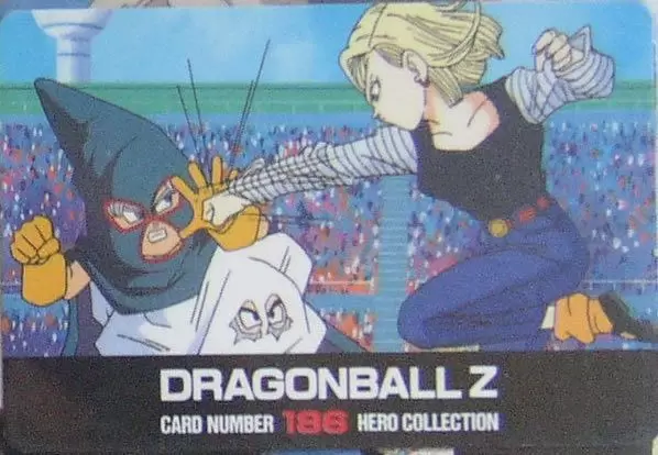 Dragon Ball Z Hero Collection Series Part 2 - Card number 186
