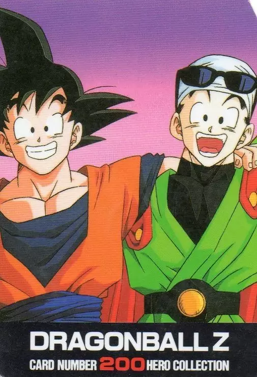 Dragon Ball Z Hero Collection Series Part 2 - Card number 200