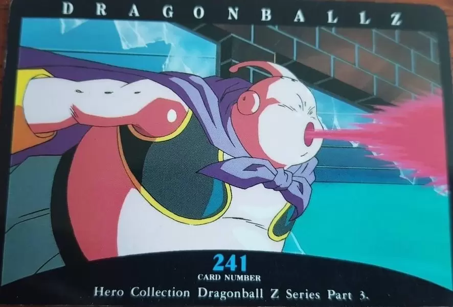 Dragon Ball Z Hero Collection Series Part 3 - Card number 241