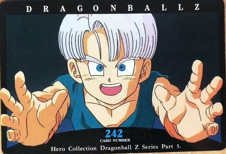 Dragon Ball Z Hero Collection Series Part 3 - Card number 242