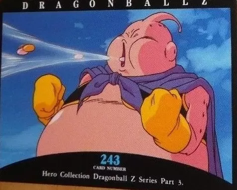 Dragon Ball Z Hero Collection Series Part 3 - Card number 243