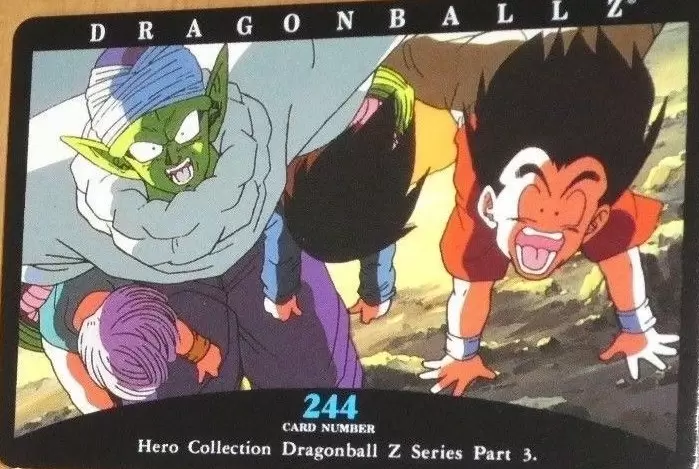 Dragon Ball Z Hero Collection Series Part 3 - Card number 244