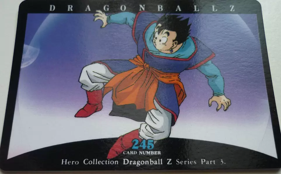 Dragon Ball Z Hero Collection Series Part 3 - Card number 245